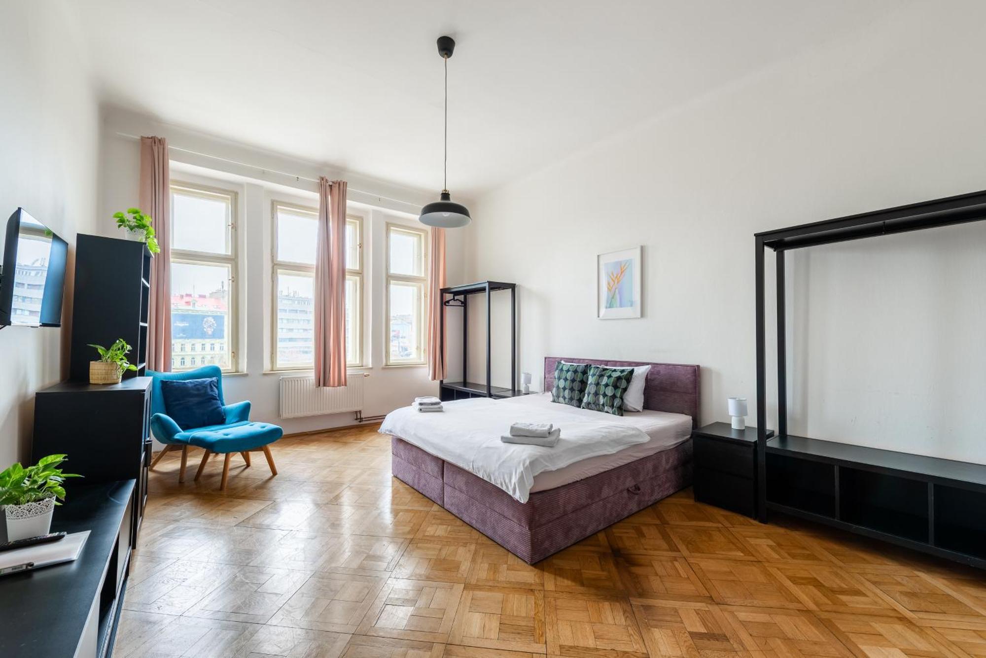 Tesnov Residence Apartments Praga Esterno foto